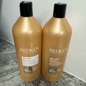 Redken All Soft Shampoo and Conditioner